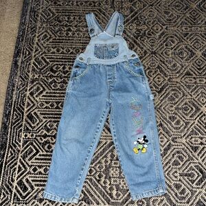 MICKEY MOUSE denim overalls, 4T